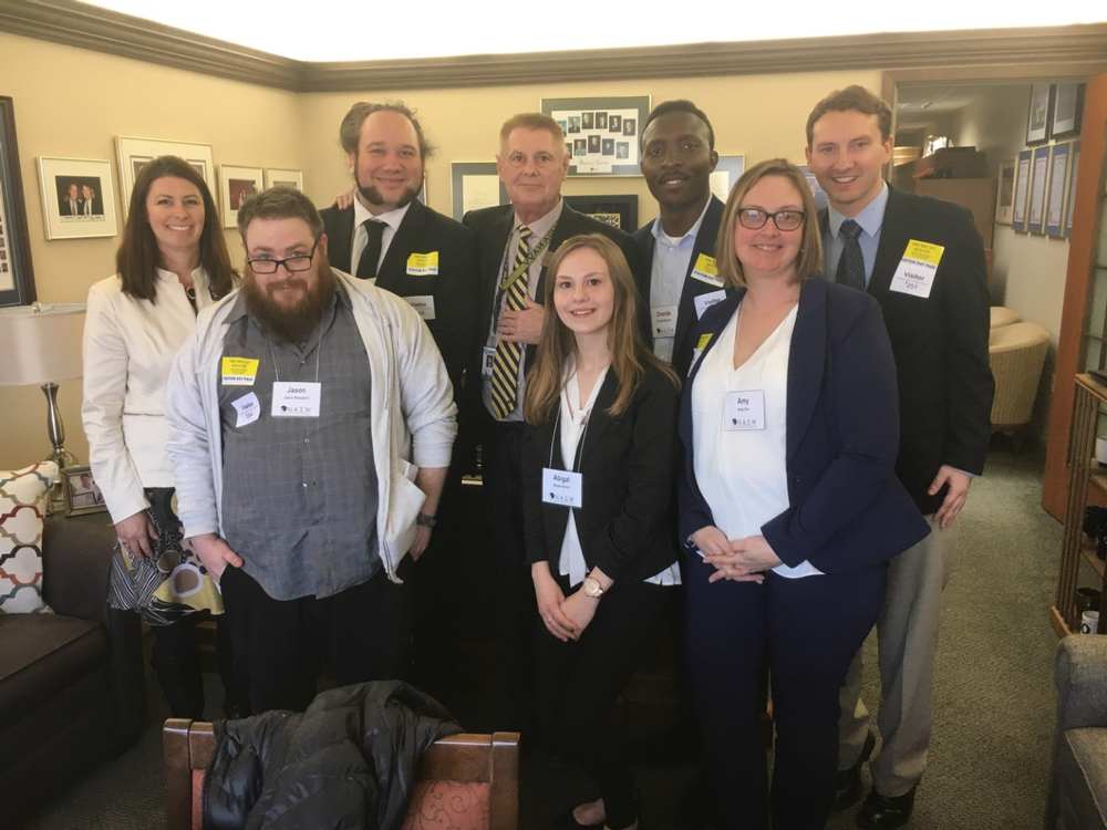 GVSU MSW Students Advocate at Capitol Action Day